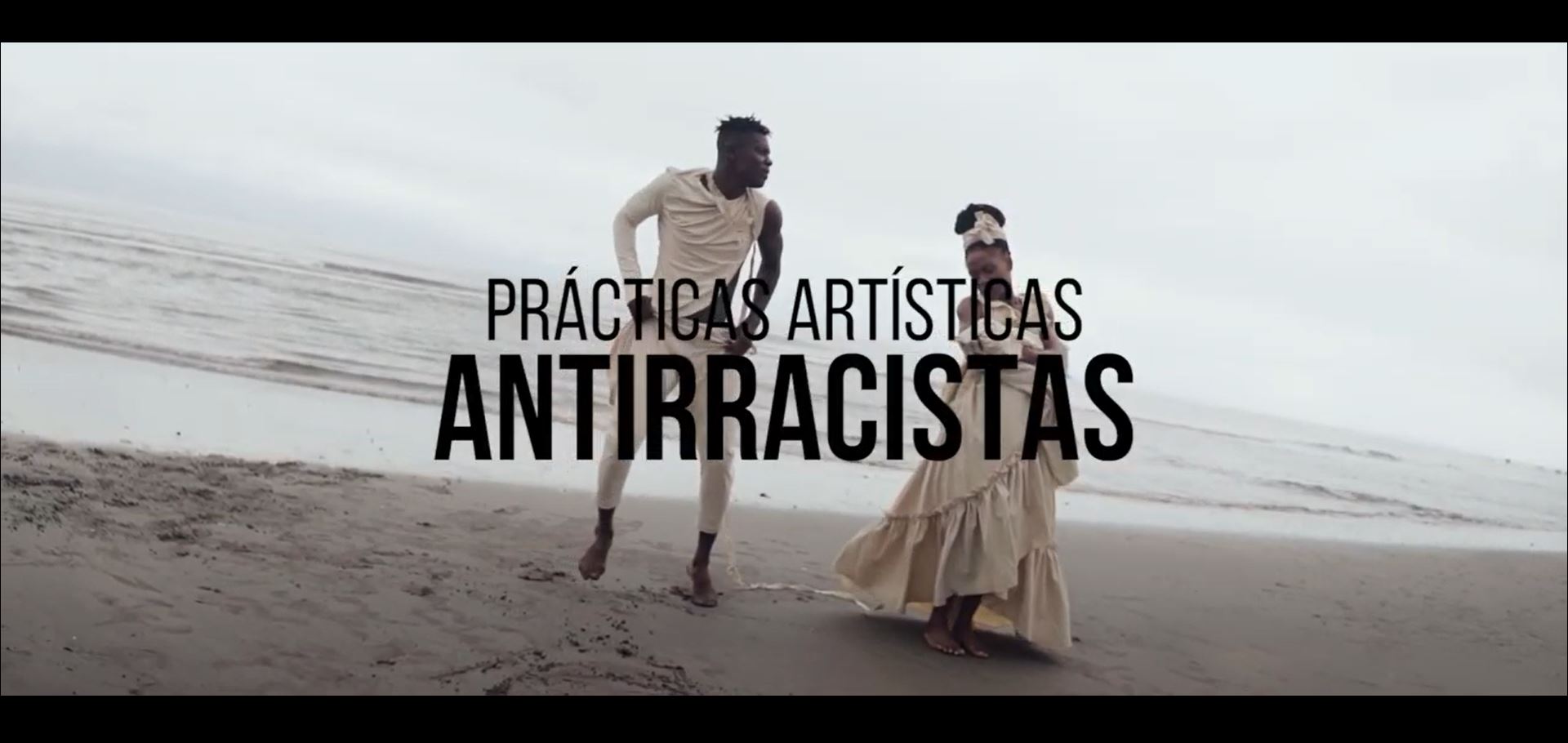 Video showing the dance company talking about and rehearsing for a dance performance called Detrás del Sur (Behind the South).