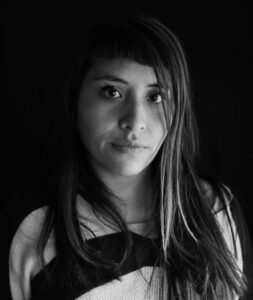 Photographic portrait of América Canela