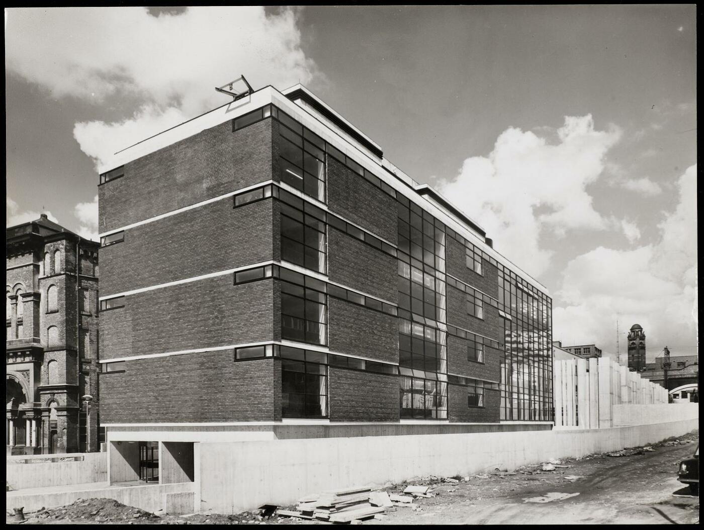 Photograph showing the Pilot Plant building.