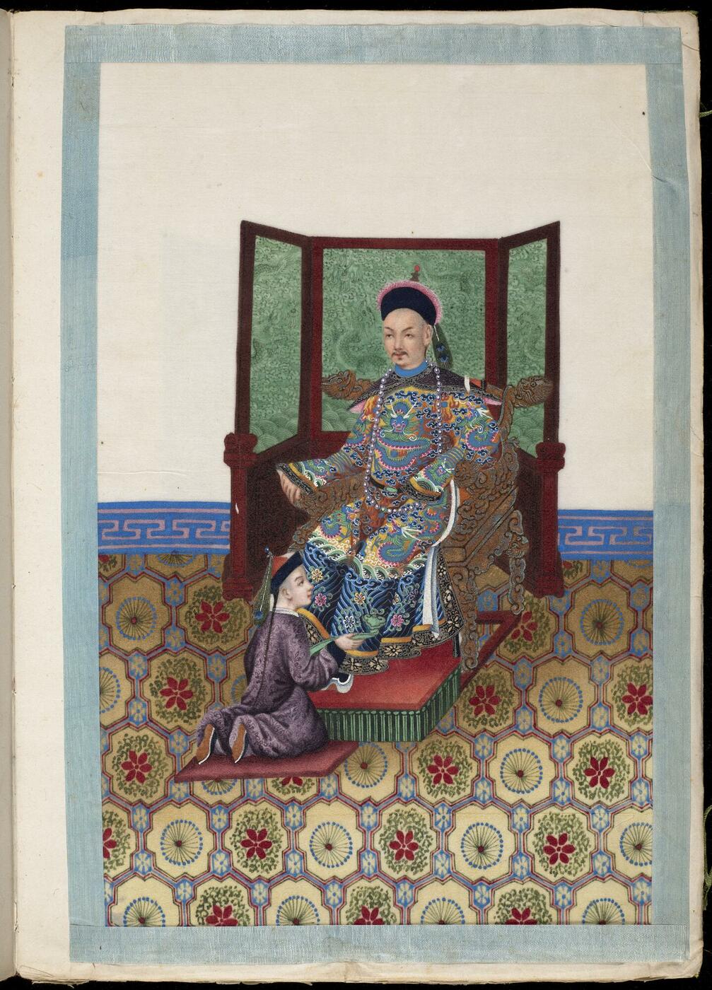 Portrait of Emperor Daoguang