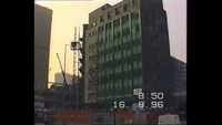 Film showing the Carcanet offices in the Corn Exchange in the aftermath of the Manchester bomb. 